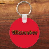 Alexander Key Ring Schlüsselanhänger (Vorderseite)