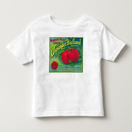 Alexander Kielland Apple beschriften - Kaschmir, Kleinkind T-shirt (Vorderseite)
