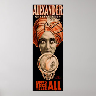 Alexander Kristall-Seer weiß, dass alles erzählt Poster
