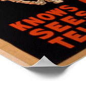 ALEXANDER Magician Illusionist VAUDEVILLE Poster (Ecke)