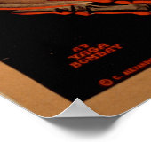 ALEXANDER Magician Illusionist VAUDEVILLE Poster (Ecke)