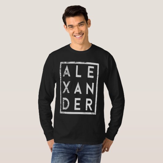Alexander Minimalism T-Shirt (Vorne ganz)