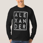 Alexander Minimalism T-Shirt (Vorderseite)