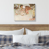 Alexander Mosaic Leinwanddruck (Insitu (Schlafzimmer))