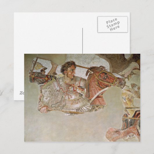 Alexander Mosaic Postkarte (Vorne/Hinten)