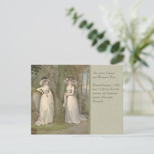 Alexander Nasmyth Two Sisters CC0178 Postcard Postkarte (Stehend Vorderseite)