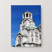 Alexander Nevsky Kathedrale in Sofia Button (Vorderseite)