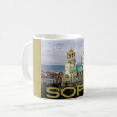 Alexander Nevsky Sofia , Bulgarien Vintage Geschen Kaffeetasse (Vorderseite Links)