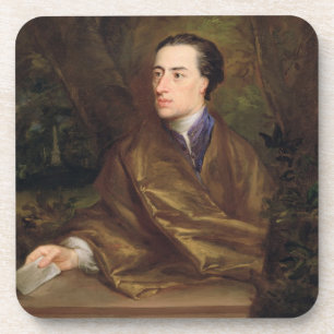 Alexander-Papst (1688-1744) 1738 (Öl auf Leinwand Untersetzer