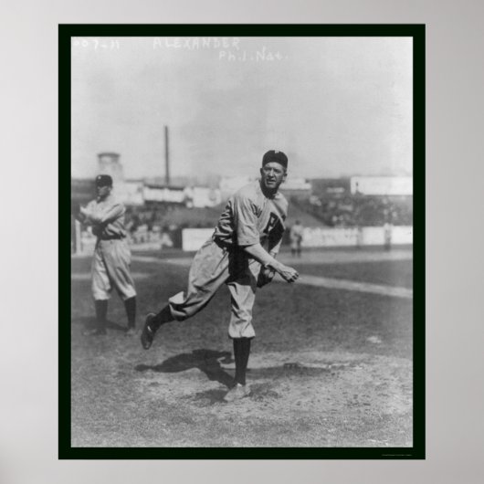 Alexander Phillies Baseball 1915 Poster (Vorne)