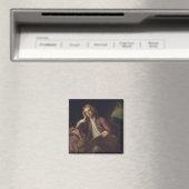 Alexander Pope und sein Hund, Bounce, c.1718 Magnet (In Situ (Geschirrspüler))