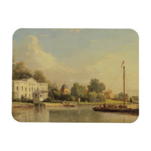 Alexander Popes (1688-1744) Landhaus, Twickenham, Magnet