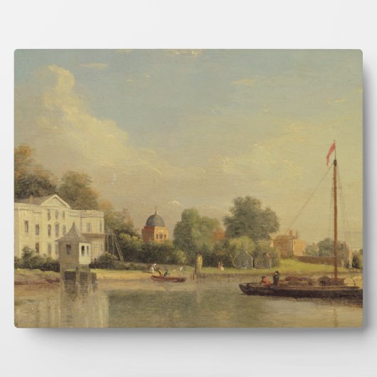 Alexander Pope's (1688-1744) Villa, Twickenham, c. Fotoplatte (Vorderseite)