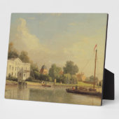 Alexander Pope's (1688-1744) Villa, Twickenham, c. Fotoplatte (Seite)