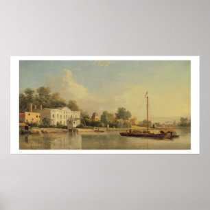 Alexander Pope's (1688-1744) Villa, Twickenham, c. Poster