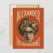 Alexander Postcards Postkarte (Vorne/Hinten)