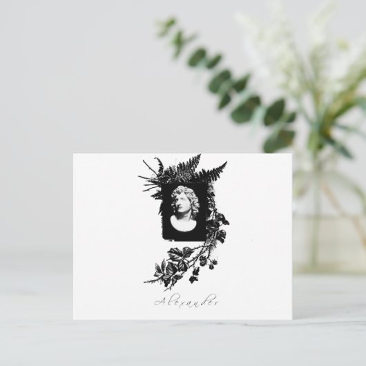 Alexander Postkarte (Stehend Vorderseite)