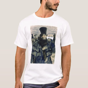 Alexander Pushkin auf dem Neva Damm T-Shirt