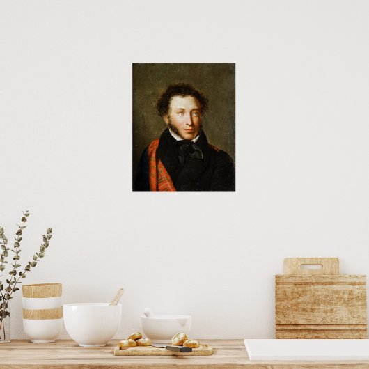 Alexander Pushkin Portrait Poster (Küche)