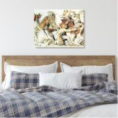 Alexander Sarcophagus Leinwanddruck (Insitu (Schlafzimmer))