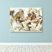 Alexander Sarcophagus Leinwanddruck (Insitu (Holzboden))