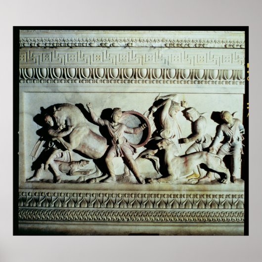 Alexander Sarcophagus Poster (Vorne)