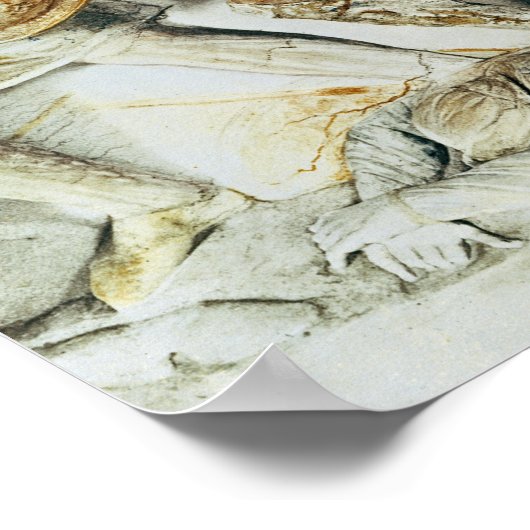 Alexander Sarcophagus Poster (Ecke)