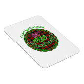 Alexander Scottish Tartan Celtic Thistle Magnet (Rechte Seite)