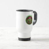 Alexander Scottish Tartan Celtic Thistle Reisebecher (VorderseiteRechts)