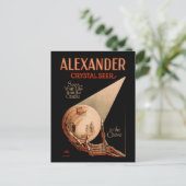 Alexander sieht dein Leben von der Wiege Postkarte (Stehend Vorderseite)