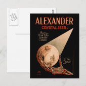 Alexander sieht dein Leben von der Wiege Postkarte (Vorne/Hinten)