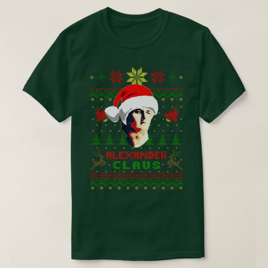 Alexander The Great Alexander Claus T-Shirt (Design vorne)