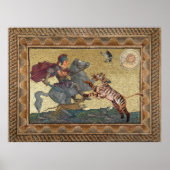 Alexander the Great, Bucephalus, and Peritas Poster (Vorne)