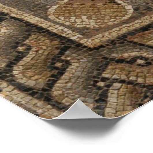 Alexander the Great, Bucephalus, and Peritas Poster (Ecke)