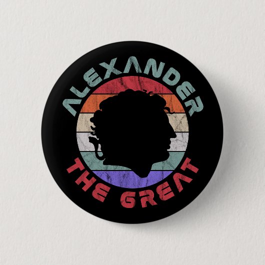 Alexander The Great Button (Vorderseite)
