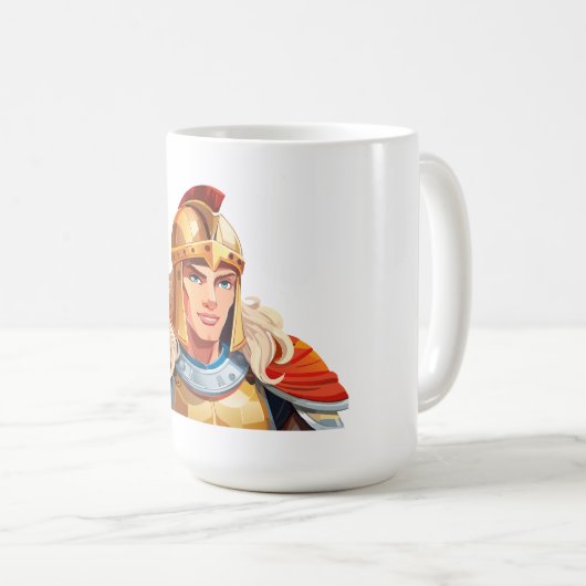 Alexander the Great Kaffeetasse (VorderseiteRechts)