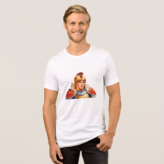 Alexander the Great Tri-Blend Shirt (Vorderseite voll)