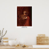 Alexander The Great von Rembrandt Van Rijn Poster (Küche)