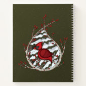 Alexander the Kardinal Spiral Notebook Notizbuch (Rückseite)