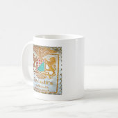 "Alexander- u. Oviatt"/"Oviatts" Speicher-Wappen Kaffeetasse (Vorderseite Links)