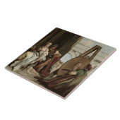 Alexander und Campaspe am Haus des Malers Fliese (Seite)