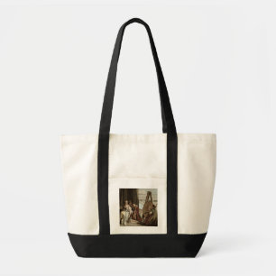 Alexander und Campaspe am Haus des Malers Tragetasche