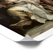 Alexander und Campaspe im Haus des Malers Poster (Ecke)