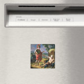 Alexander und Diogenes, 1818 (Öl auf Leinwand) Magnet (In Situ (Geschirrspüler))