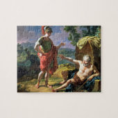 Alexander und Diogenes, 1818 (Öl auf Leinwand) Puzzle (Horizontal)