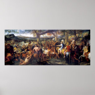 Alexander und Porus Poster