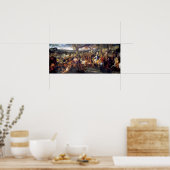 Alexander und Porus Poster (Küche)