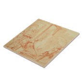 Alexander und Thais auf ihrem betrunkenen Fliese (Seite)