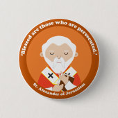 Alexander von Jerusalem Button (Vorderseite)