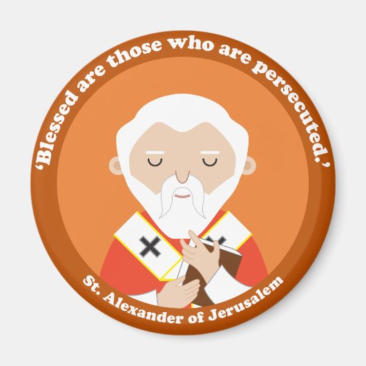 Alexander von Jerusalem Magnet (Vorne)